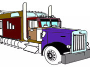 Hình ảnh game American Trucks Coloring