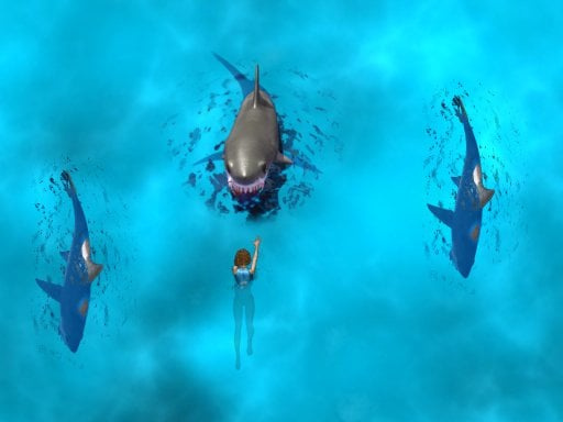 Hình ảnh game Avoid the Sharks