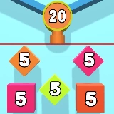 Chơi game poki  Balls Drop 2048