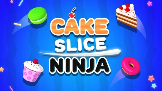 Hình ảnh game Cake Slice Ninja: Che?m hoa qua?