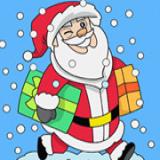 Chơi game poki Christmas Eve Coloring Book