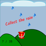Chơi game poki Collect the Rain