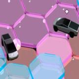Chơi game poki CyberTruck Galactic Fall