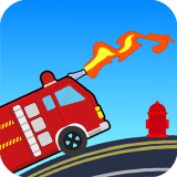 Chơi game poki Fire Truck Driver