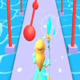 Chơi game poki Frozen Race 3D