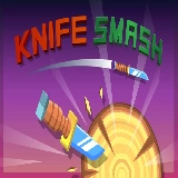 Chơi game poki Knife Smash: Ne?m dao hoa qua?