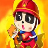 Chơi game poki Little Panda Fireman