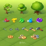 Chơi game poki Merge Items: X�y Tha?nh Ph�?