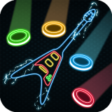 Chơi game poki Neon Guitar