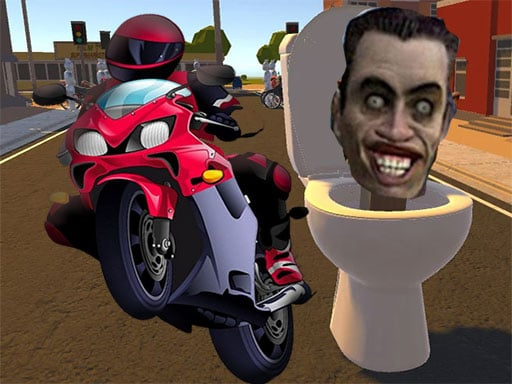 Hình ảnh game Skibidi Toilet Moto Bike Racing