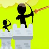 Chơi game poki Stickman Archer Castle