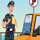 Chơi game poki Super Police Jigsaw