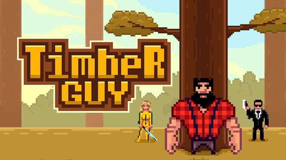 Hình ảnh game Timber Guy: Ch??t c�y