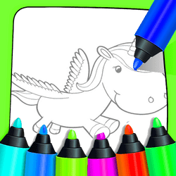 Hình ảnh game Unicorn Coloring For Kids