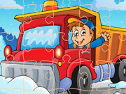 Hình ảnh game Winter Truck Jigsaw